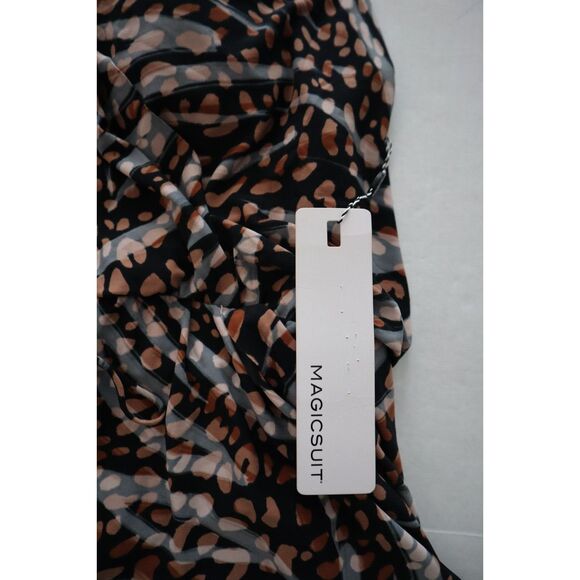 Magicsuit Sz 16 Black/Multi Natural Wonder Bianca 1-Piece Romper Swimsuit - Picture 4 of 11